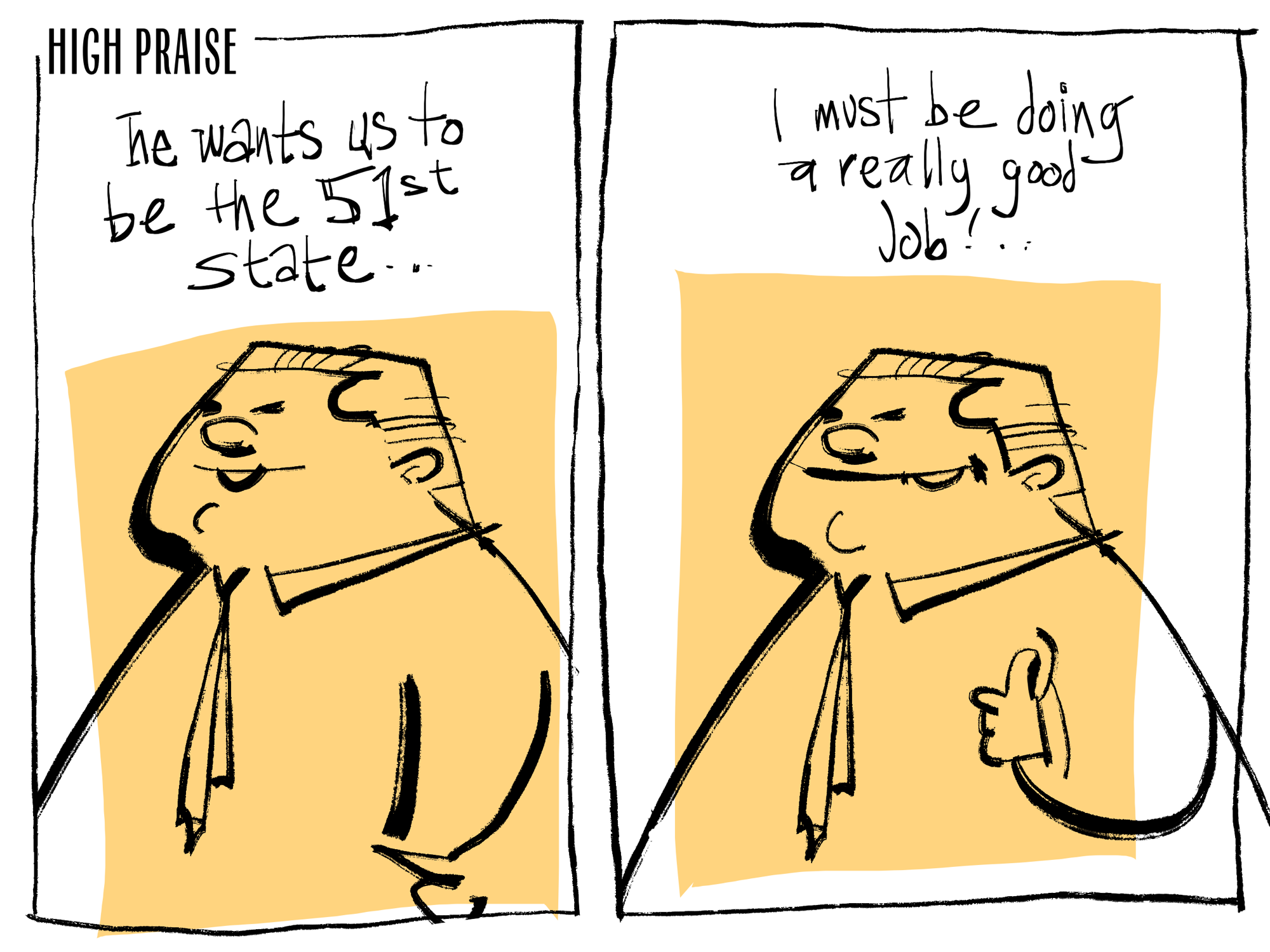 That’s quite the compliment.