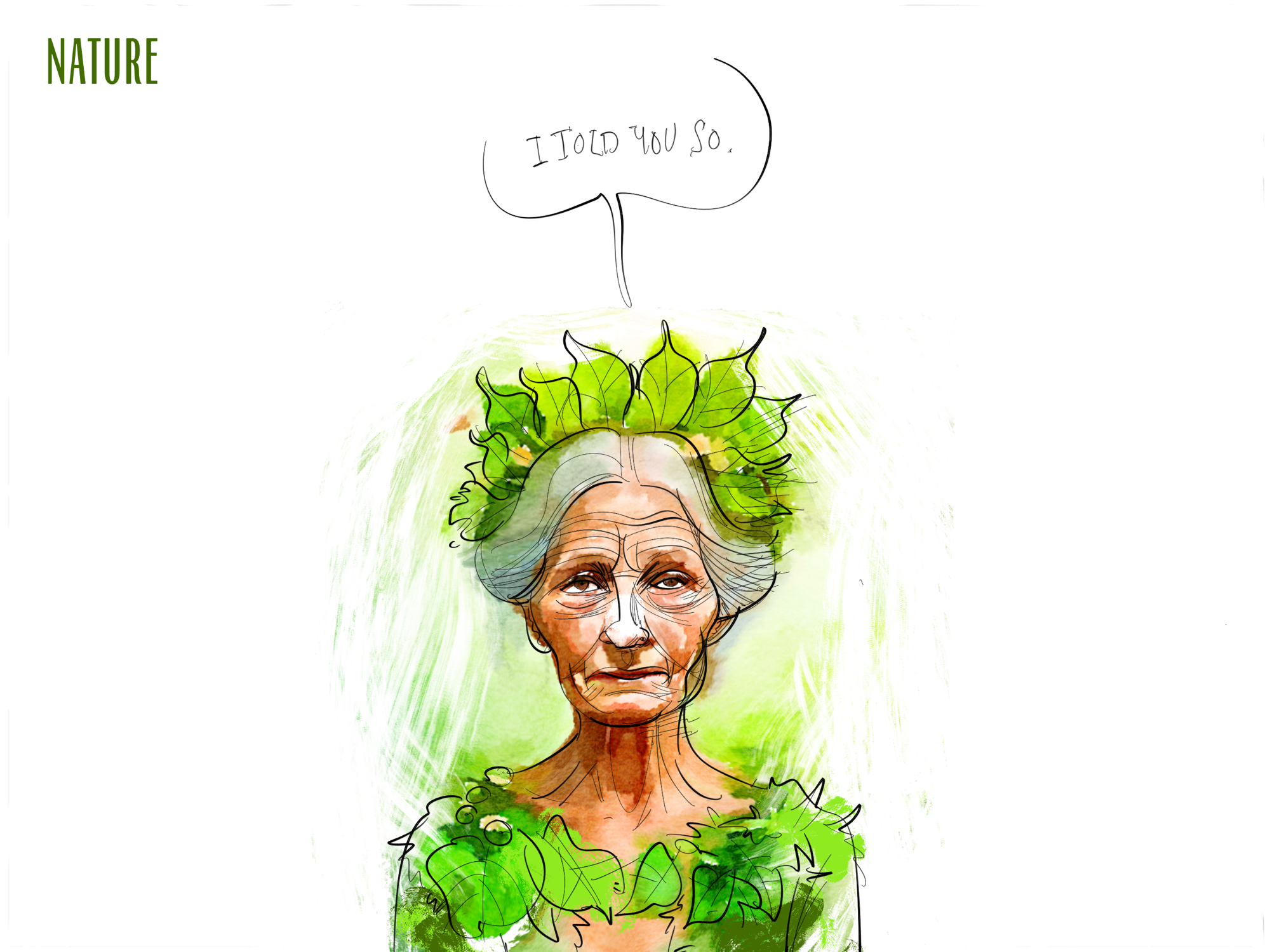 What she said…