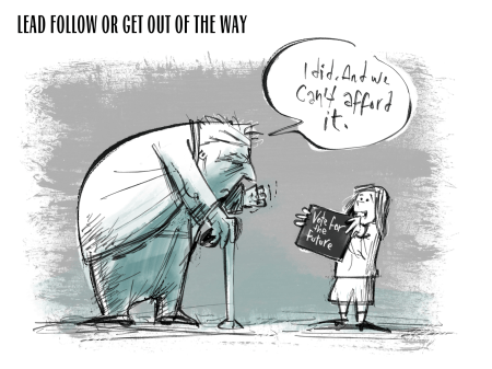 In every election the issues are the same